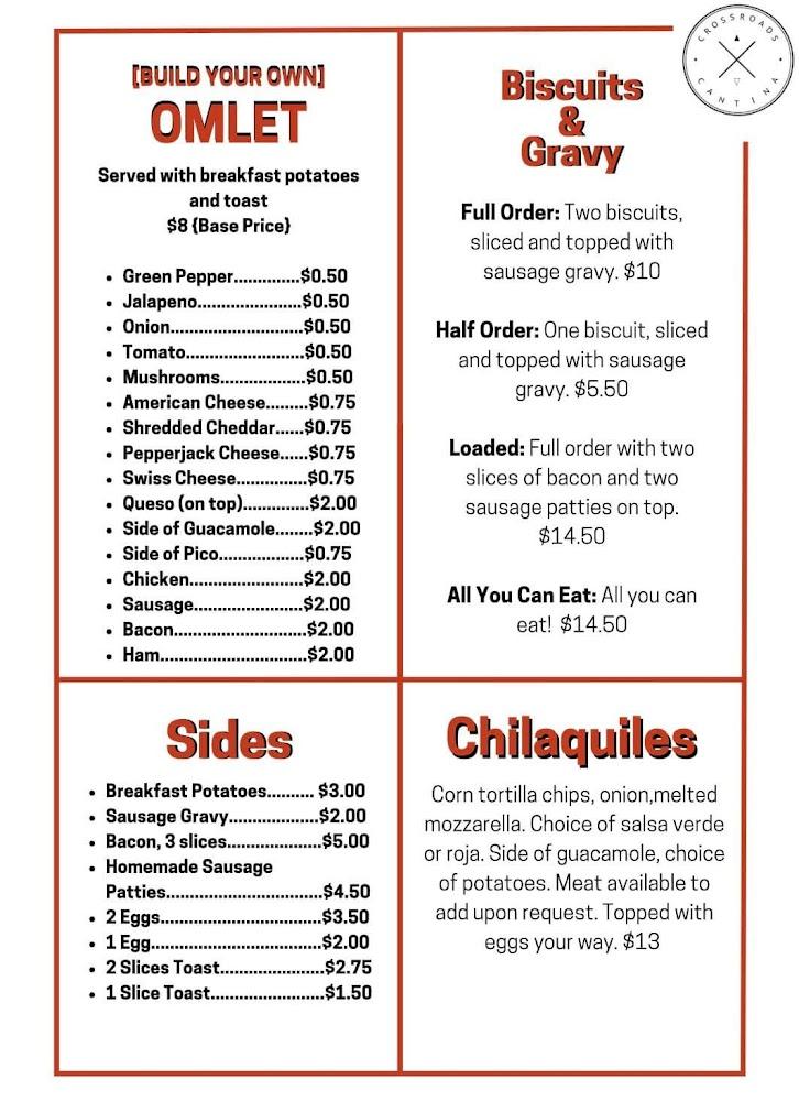 Crossroads Cantina Menu image 4