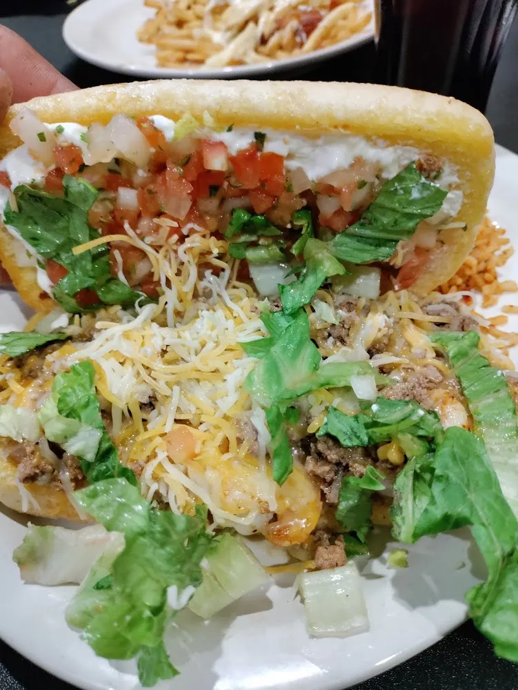 Steak and Shrimp Torta
